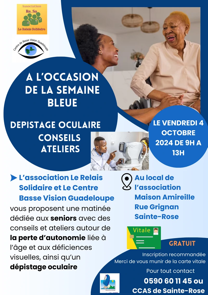 Depistage oculaire Guadeloupe